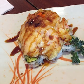 Umi Sushi - Volcano scallop roll - Japanese Near Me - Fresh Meadows, New York Umi Sushi - Volcano scallop roll - Japanese Near Me - Fresh Meadows, New York