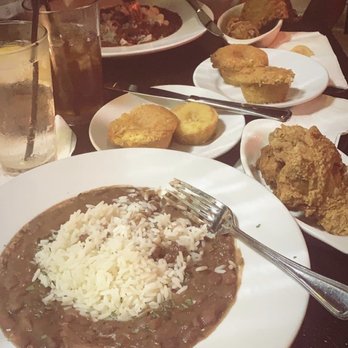 Morrow's - Red Beans and Rice with Fried Chicken - Cajun/Creole Near Me - New Orleans, Louisiana