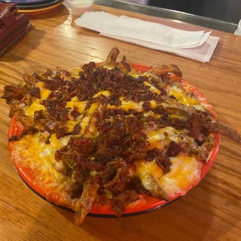 Eskimo Joe's - Cheese fries with sweet bacon. - American Near Me - Stillwater, Oklahoma