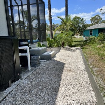 Turn Key Custom Homes - Landscaping additional lanai steps larger - General Contractors Near Me - Port Charlotte, Florida Turn Key Custom Homes - Landscaping additional lanai steps larger - General Contractors Near Me - Port Charlotte, Florida