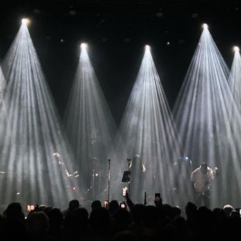 The Danforth Music Hall - The stage with Trombone Shorty playing - Music Venues Near Me - Toronto, Ontario