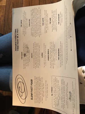 Menu photo 3 Franco Manca London, XGL Menu photo 3 Franco Manca London, XGL