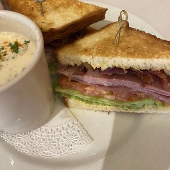 French Crust Cafe and Bistro - CBLT with chicken and rice soup - Breakfast & Brunch Near Me - Cincinnati, Ohio French Crust Cafe and Bistro - CBLT with chicken and rice soup - Breakfast & Brunch Near Me - Cincinnati, Ohio