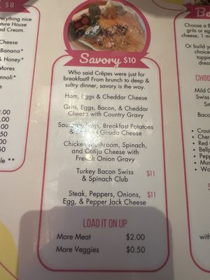 Menu photo 4 Great Crepes & More Laurens, SC Menu photo 4 Great Crepes & More Laurens, SC
