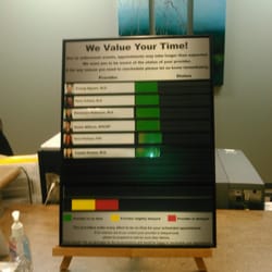 UTMB Women's Health Center - Here's a picture of the new sign in the waiting room
