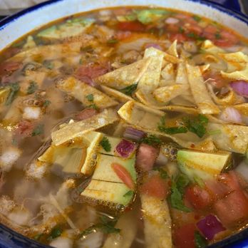 Agaves Cantina - Chicken Tortilla Soup! - Bars Near Me - Mount Pleasant, South Carolina