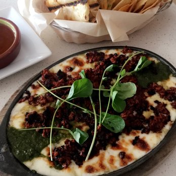 Panxa Cocina - Charred Queso Oaxaca - do not miss this! - Cocktail Bars Near Me - Long Beach, California