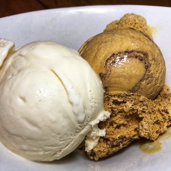 Ulele - Toasted Coconut & Naviera Espresso Chocolate Swirl Ice Cream (IG: @tiffhuangry) - New American Near Me - Tampa, Florida