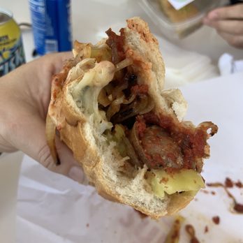 TruPhilly Steak - Hot Italian sausage sub - Cheesesteaks Near Me - Vista, California