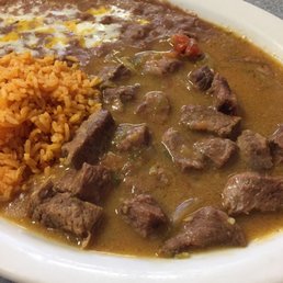 Carne Guisada Plate