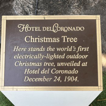 Hotel del Coronado, Curio Collection by Hilton - This goes with the big tree picture. - Coronado, CA