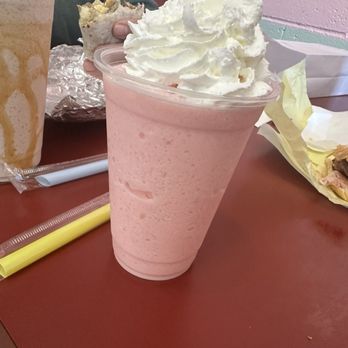 Baker Boy Donuts - Strawberry smoothie - Donuts Near Me - Modesto, California