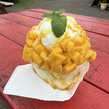Badabingsu - Mango Bingsu - Ice Cream & Frozen Yogurt Near Me - Kahuku, Hawaii Badabingsu - Mango Bingsu - Ice Cream & Frozen Yogurt Near Me - Kahuku, Hawaii