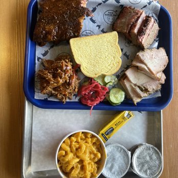Pig Beach BBQ - Sampler Platter - Barbeque Near Me - Astoria, New York Pig Beach BBQ - Sampler Platter - Barbeque Near Me - Astoria, New York