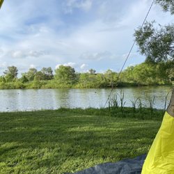 Hidden Lakes Family Campground - View from our campsite #429.