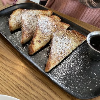 Maple + Batter - french toast with powdered sugar and syrup - Breakfast & Brunch Near Me - Bay Harbor, Michigan Maple + Batter - french toast with powdered sugar and syrup - Breakfast & Brunch Near Me - Bay Harbor, Michigan