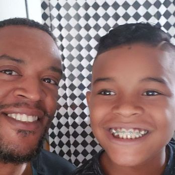 Granada Square Barbers - When you and your mini me are glad the barbershop is open - Barbers Near Me - Anaheim, California Granada Square Barbers - When you and your mini me are glad the barbershop is open - Barbers Near Me - Anaheim, California