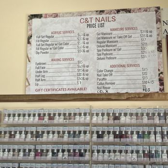 C & T Nails - Price list - Nail Salons Near Me - Los Angeles, California C & T Nails - Price list - Nail Salons Near Me - Los Angeles, California