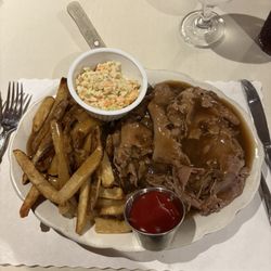Alpine Grille - Open face roast beef