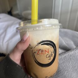 Zen Cafe Treats - Sea salt coffee with Oreo crumbles absolutely delicious we love going here for breakfast on the weekends