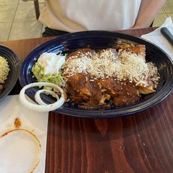 Pancho's Tacos - Chicken enchiladas