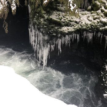 Deschutes Falls Park - Swimming area during 2019 freeze - Parks Near Me - Yelm, Washington Deschutes Falls Park - Swimming area during 2019 freeze - Parks Near Me - Yelm, Washington