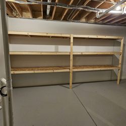 Jim's Handyman Services - Basement Shelves