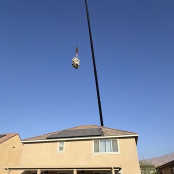 Redline Crane - Over the house - Crane Services Near Me - Los Angeles, California Redline Crane - Over the house - Crane Services Near Me - Los Angeles, California