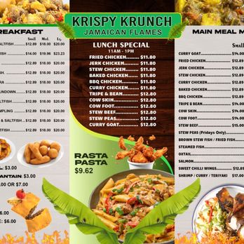 Krispy Krunch Jamaican Flames - Menu - Caribbean Near Me - New York, New York Krispy Krunch Jamaican Flames - Menu - Caribbean Near Me - New York, New York