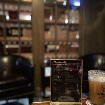 Breakwaters Cigar & Whiskey Lounge - a drink and menu - Cigar Bars Near Me - Middletown, Rhode Island