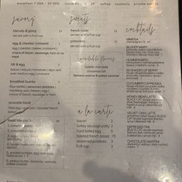Menu Menu