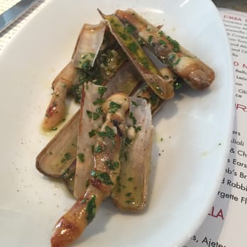 Barrafina - Razor Clams (special) - Spanish Near Me - London, XGL Barrafina - Razor Clams (special) - Spanish Near Me - London, XGL