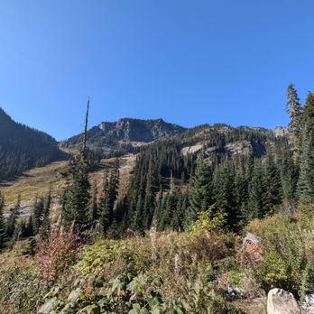Snow Lake - View from parking lot - Hiking Near Me - North Bend, Washington