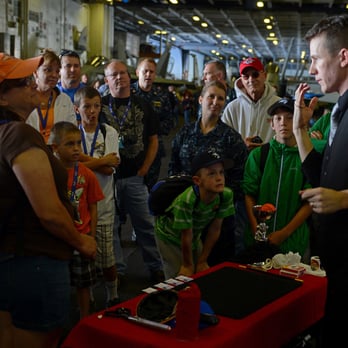 Kitsap Magic - Performance on USS JOHN C STENNIS during dependents cruise. - Magicians Near Me - Poulsbo, Washington Kitsap Magic - Performance on USS JOHN C STENNIS during dependents cruise. - Magicians Near Me - Poulsbo, Washington