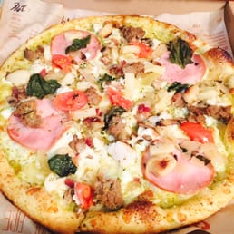 Custom built pizza