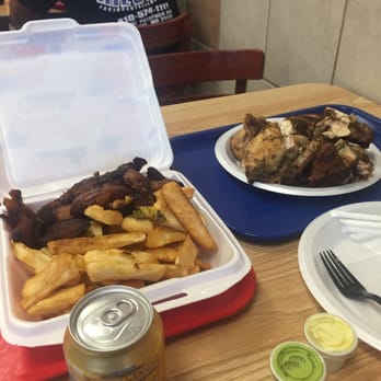 Chicken Rico - A whole chicken!!! And got to try this inca sodaaaaa - Peruvian Near Me - Baltimore, Maryland