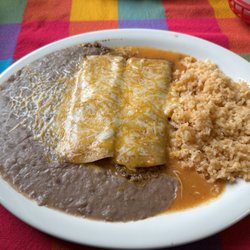 Taqueria San Juditas - Lunch combination two enchiladas