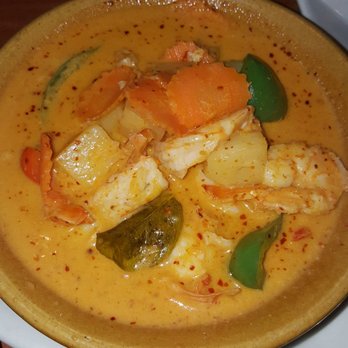 Champa Garden - Seafood curry dish really good - Thai Near Me - Redding, California