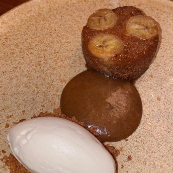 Uchi Dallas - Warm Banana Cake - Japanese Near Me - Dallas, Texas Uchi Dallas - Warm Banana Cake - Japanese Near Me - Dallas, Texas