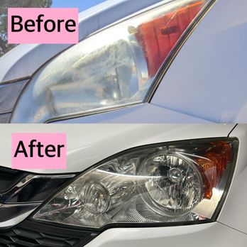 JLK Detailing - A world of a difference! I feel much safer driving at night with the brighter headlights and looks great. - Auto Detailing Near Me - Irvine, California