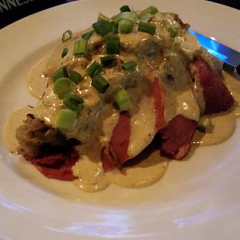 Dublin’s Pass Irish Pub American Eatery - Open face corned beef...looks good we'll see about the taste - Irish Near Me - Springfield, Missouri