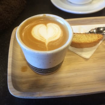 Sweet Bloom Coffee Roasters - Almond milk cortado - Coffee & Tea Near Me - Arvada, Colorado