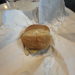 Breakfast sandwich