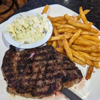St. Lucie Draft House - Ribeye, fries and coleslaw. - American Near Me - Port Saint Lucie, Florida St. Lucie Draft House - Ribeye, fries and coleslaw. - American Near Me - Port Saint Lucie, Florida