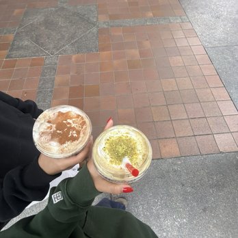 La Goccia Espresso Bar - Horchata latte and pistachio latte - Coffee & Tea Near Me - Glendale, California La Goccia Espresso Bar - Horchata latte and pistachio latte - Coffee & Tea Near Me - Glendale, California