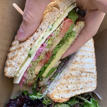 Creekside Bakery - Veggie sandwich. Good bread. Difficult to eat it's a slippery one. - Bakeries Near Me - Novato, California Creekside Bakery - Veggie sandwich. Good bread. Difficult to eat it's a slippery one. - Bakeries Near Me - Novato, California