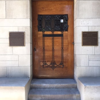 Charnley-Persky House - Entrance door facing Astor Street - Tours Near Me - Chicago, Illinois