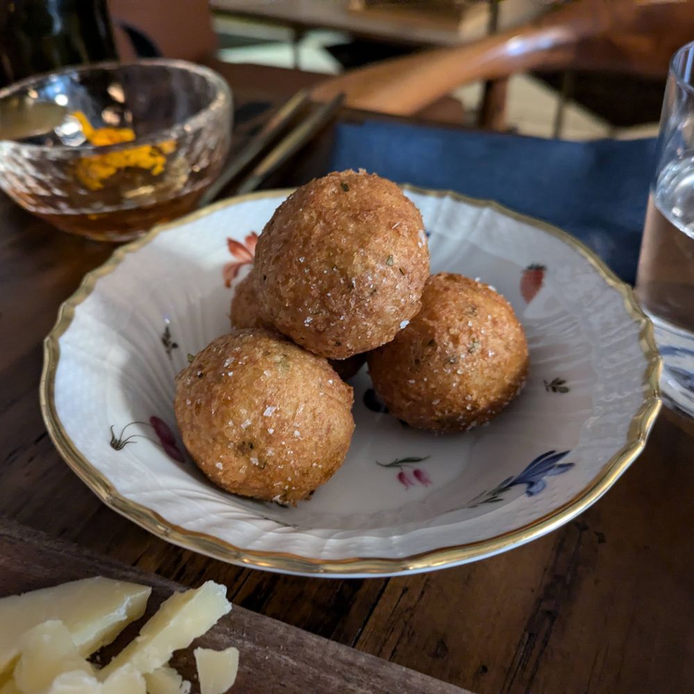 Saison - Pommes Dauphine ($9) - 4.5 stars. Fri happy hour 2024-11-15 - Wine Bars Near Me - San Francisco, California Saison - Pommes Dauphine ($9) - 4.5 stars. Fri happy hour 2024-11-15 - Wine Bars Near Me - San Francisco, California