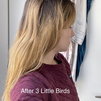 3 Little Birds Salon - Poorly done balayage by Rachel - Hair Salons Near Me - Denver, Colorado
