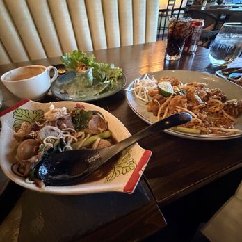Lamaii - Pork belly pad Thai , beef boat soup, spring roll - Thai Near Me - Las Vegas, Nevada